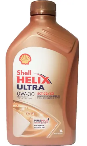 Shell Helix Ultra ECT C2/C3 0W-30 1 L / Syntetický motorový olej 