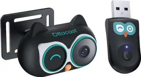 Ottocast Cabin Care CA520 černá / Bezdrátový adaptér / Carplay / Kamera pro zadní sedadla