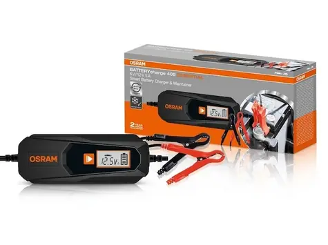 OSRAM Inteligentní nabíječka autobaterií BATTERYcharge 405 ESSENTIAL / 6V/12V 5V