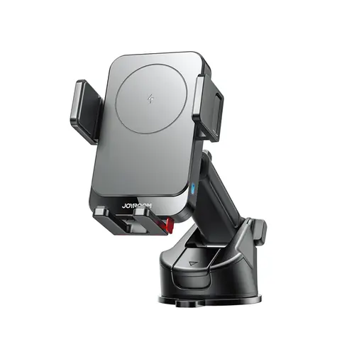 Joyroom JR-ZS241S černá / Držák telefonu do auta / na palubní desku / s bezdrátovým nabíjením