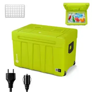 Peme Essential 46.5 l zelená / Autochladnička / 46.5 litrů / 12 V/ 65 W 