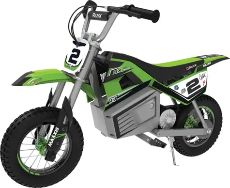 Razor Dirt Rocket SX350 McGrath zelená / Elektrický motocykl / od 8 let / 350 W / 22 km-h / 60 min