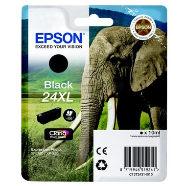 EPSON T2431 originální cartridge 24XL černá / EPSON Expression PremiumXP-750 a 850 / 10 ml