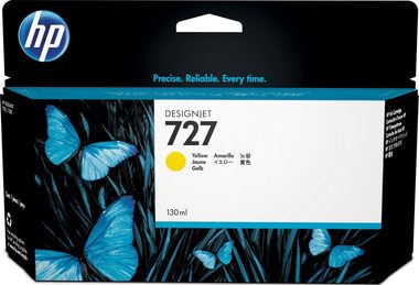HP B3P21A originální cartridge 727 žlutá / DesignJet T920 / 130 ml
