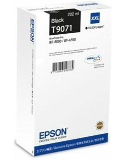 Epson T9071 XXL cartidge černá / pro WorkForce Pro / 202 ml