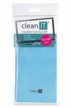 CLEAN IT Čisticí utěrka z mikrovlákna (40x42cm) modrá