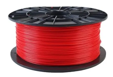 Plasty Mladeč tisková struna filament 1.75 PLA červená 1 kg