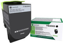 Lexmark CS/CX 317/417/517 vratná tonerová kazeta černá