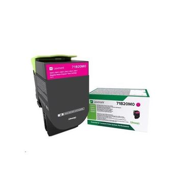 Lexmark CS/CX 317/417/517 vratná tonerová kazeta purpurová