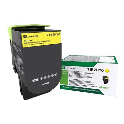 CS/CX41/51x Yellow Toner Cartridge High Return - 3 500 stran