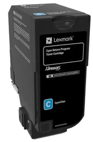 Lexmark 74C2SC0 vratná tonerová kazeta modrá pro CS720&CS725&CX725 / 7000 stran