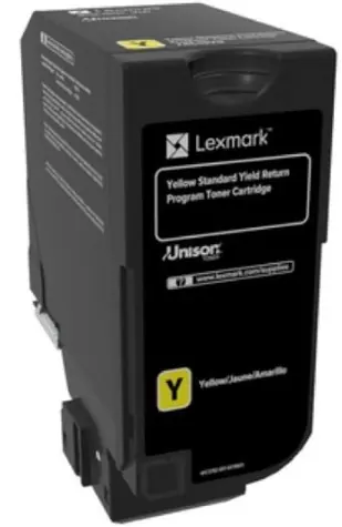 Lexmark 74C2SY0 vratná tonerová kazeta žlutá pro CS720&CS725&CX725 / 7000 stran
