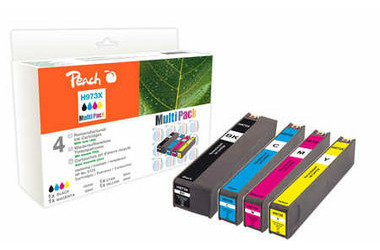 Peach remanufactured alternativní cartridge HP 973XL MultiPack / 1x183+3x85 ml / new chip