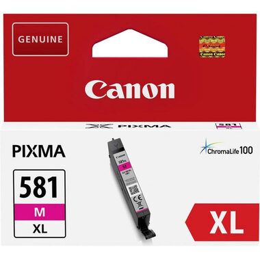 Canon CLI-581XL M originální cartridge fialová / pro PIXMA TR7550 TR8550 / 8.3ml
