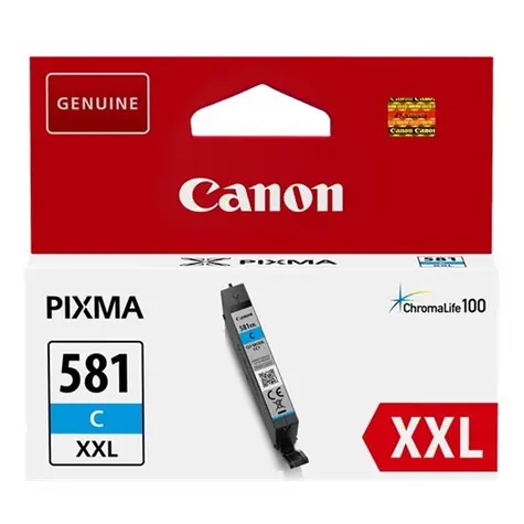 Canon CLI-581XXL C originální cartridge modrá / pro PIXMA TR7550 TR8550 / 11.7ml