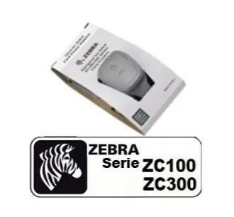 ZEBRA barvící páska černá pro modely ZC100 a ZC300 / potisk 2000 karet