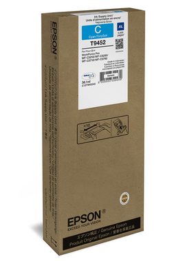 EPSON T9452 XL modrá / pro WorkForce Pro WF-C5xxx / 38.1ml