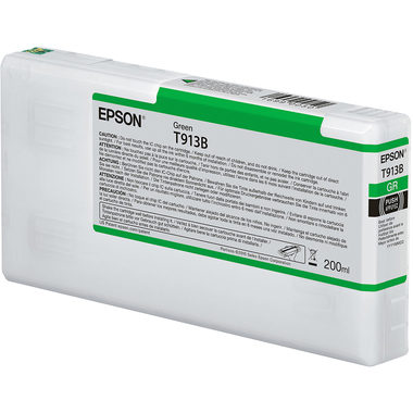 EPSON originální cartridge T913B zelená / pro SureColor SC-P5000 STD / 200ml