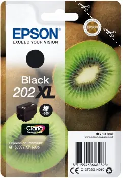 EPSON 202XL Claria Premium černá / originální cartridge / XP-6000 / 13.8 ml