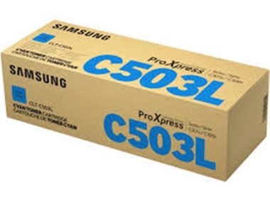 SAMSUNG CLT-C503L originální toner modrá / SL-C3010ND / 5.000 stran