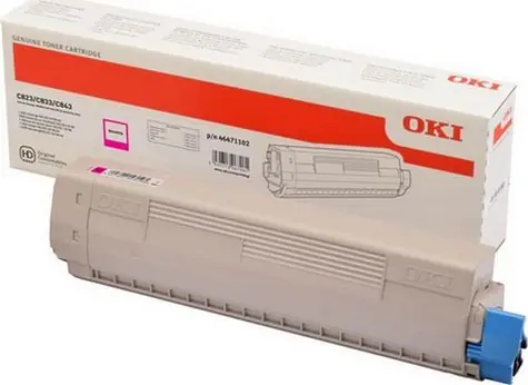 OKI 47095702 originální toner fialová / C824 & C834 & C844 / 5.000 stran 