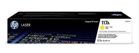 HP 117A originální toner žlutá / pro HP Color Laser 150a & 150nw & HP Color Laser MFP 178nw & 179fnw / 700 stran