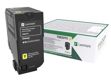 Lexmark 75B20Y0 vratná tonerová kazeta žlutá / pro Lexmark CS727de & CX727de & CS728de / 10.000 stran