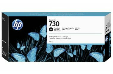 HP P2V73A originální cartridge 730 foto černá / pro HP DesignJet T1700 & T1700dr / 300 ml 