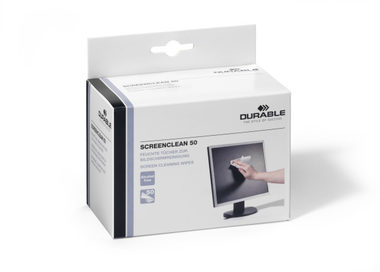 Durable 578702 zvlhčené čisticí ubrousky 50