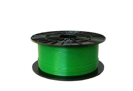 Plasty Mladeč tisková struna filament 1.75 PLA perlová zelená 1 kg
