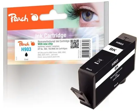 Peach alternativní cartridge T6L99AE HP 903 černá / 11 ml 