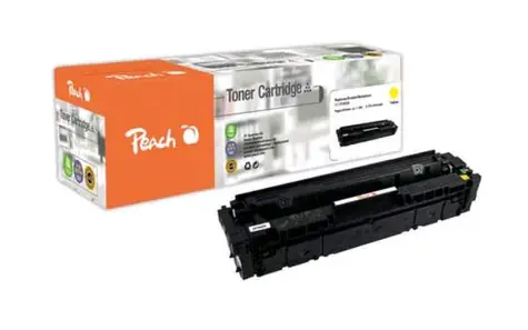 Peach CF402A kompatibilní toner žlutá / 1.400 stran
