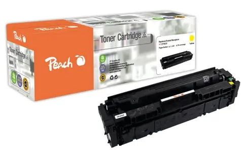 Peach CF402X kompatibilní toner žlutá