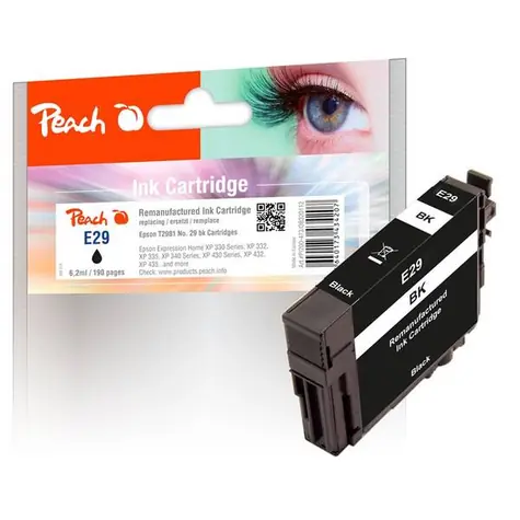 Peach alternativní cartridge Epson T2981 černá / Epson Expression Home XP-235 / 6.2 ml