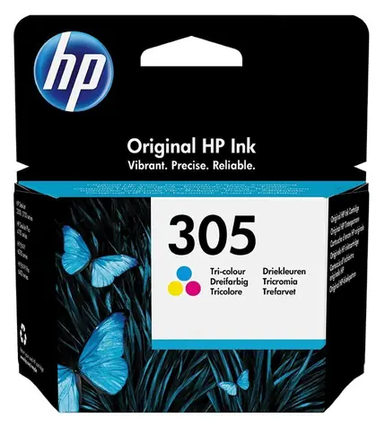 HP 3YM60AEUUQ originální cartridge 305 tříbarevná / HP DeskJet 2320 & HP DeskJet 2720 