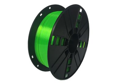 Gembird 3DP-PLA+1.75-02-G Filament PLA-PLUS zelená / struna pro 3D tiskárnu / PLA-PLUS / 1.75mm / 1kg