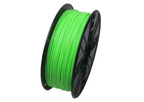 Gembird 3DP-PLA1.75-01-FG Filament PLA fluorescenční zelená / struna pro 3D tiskárnu / PLA / 1.75mm / 1kg