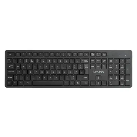 Gearlab G220 wireless UK layout černá / bezdrátová klávesnice / USB / UK Layout