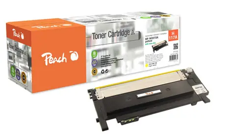 Peach 117A kompatibilní toner žlutá - Level indicator / pro HP Color Laser 150a & 150nw  / 700 stran