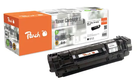 Peach 135A Remanufactured kompatibilní tonerová kazeta černá / 1.100 stran
