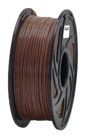 XtendLan PLA filament hnědá / struna pro 3D tiskárnu / PLA / 1.75mm / 1kg   