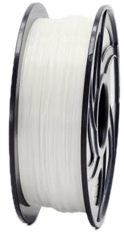 XtendLan PLA filament bílá / struna pro 3D tiskárnu / PLA / 1.75mm / 1kg   
