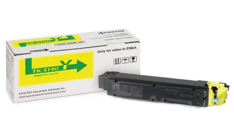 Kyocera TK-5140Y Toner žlutá / pro P6130cdn & M6030cdn / výtěžnost až 5.000 stran