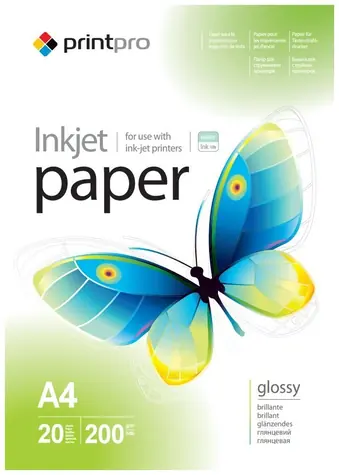 COLORWAY Fotopapír Print Pro A4 (lesklý) - 200g/m2 20ks