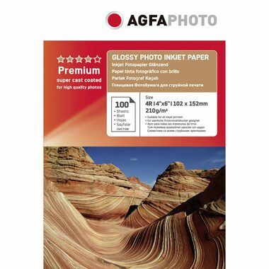 AgfaPhoto Photo Glossy Paper 210g A4 50ks / Fotopapír / lesklý 