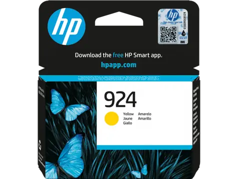 HP 4K0U5N originální cartridge 924 žlutá / OfficeJet Pro 8122e