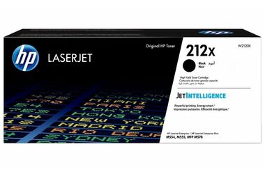 HP 212X originální toner černá / Enterprise Flow MFP M 578 C & M 554 & 554 DN / 13.000 stran 