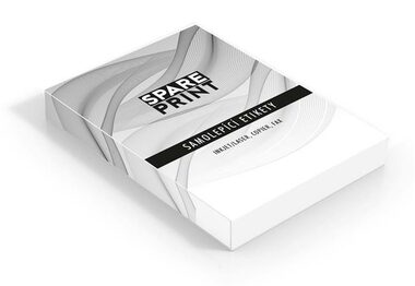 SPARE PRINT Premium Samolepicí etiketa 100 listů A4 70 x 42.3mm bílá / 1 etiketa - 70 x 42,3mm