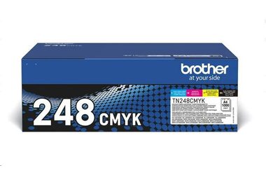 Brother originální toner TN-248VAL MultiPack / pro DCP-L3520CDW & L3560CDW & HL-L3220CW & L8230CDW / 4x 1.000 stran