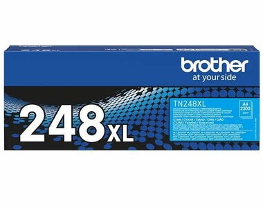 Brother originální toner TN-248XLC modrá / pro DCP-L3520CDW & L3560CDW & HL-L3220CW & L8230CDW / 2.300 stran